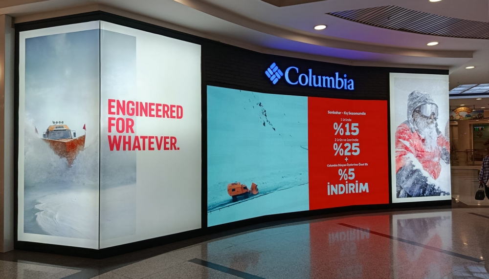 Columbia Led Ekran Projesi