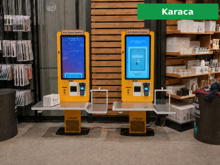 Self Order Kiosk Samsun KSSB Dual Side