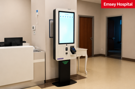 Self Order Kiosk Samsun KSSB Dual Side