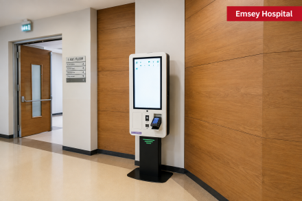Self Order Kiosk Samsun KSSB Dual Side