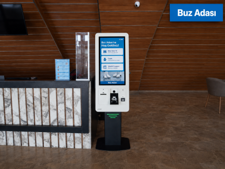 Self Order Kiosk Samsun KSSB Dual Side