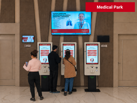 Self Order Kiosk Samsun KSSB Dual Side