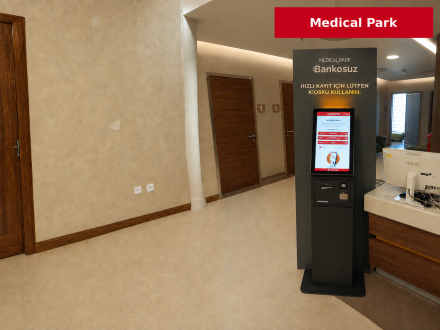 Self Order Kiosk Samsun KSSB Dual Side