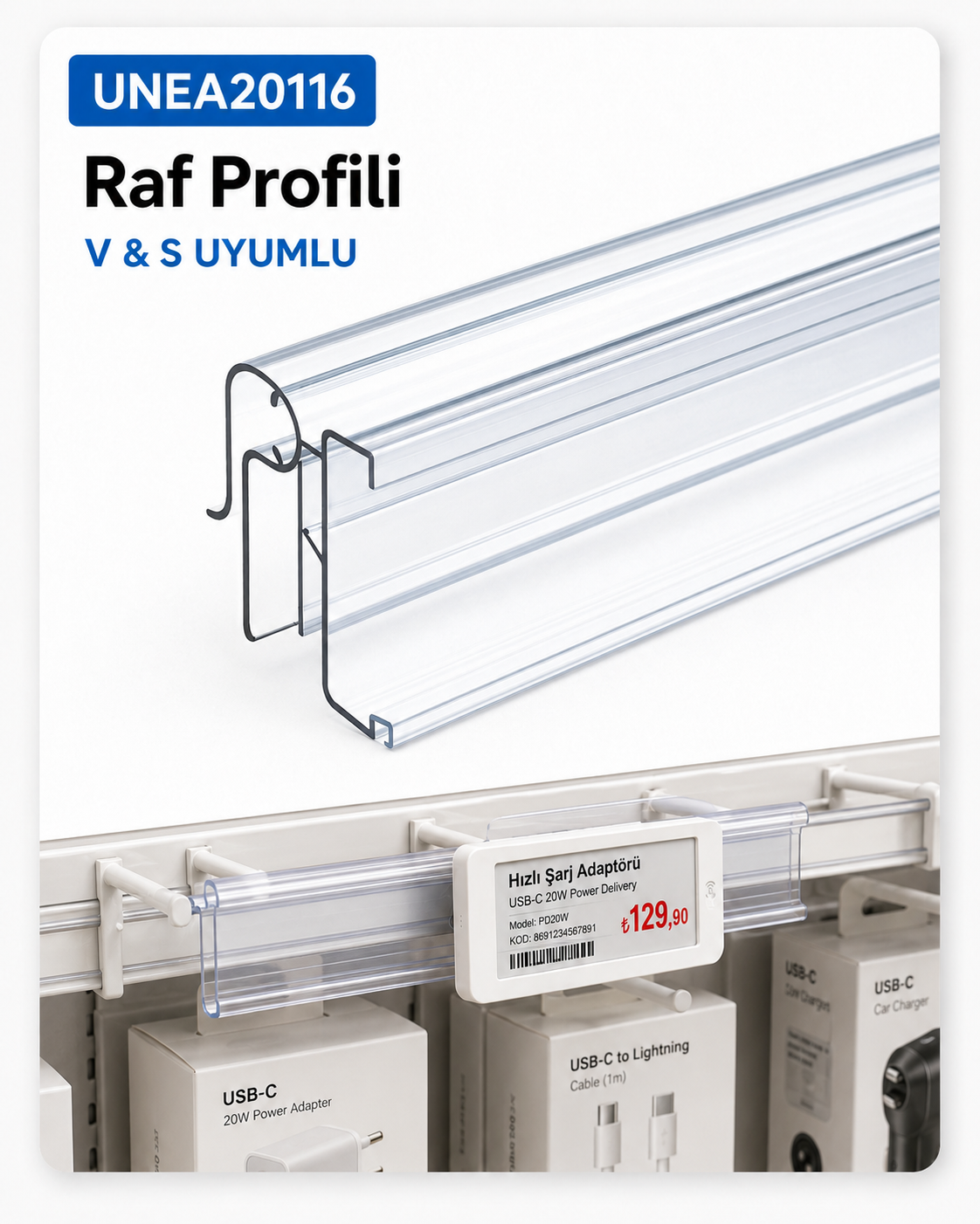 Shelf Rails and Profiles
