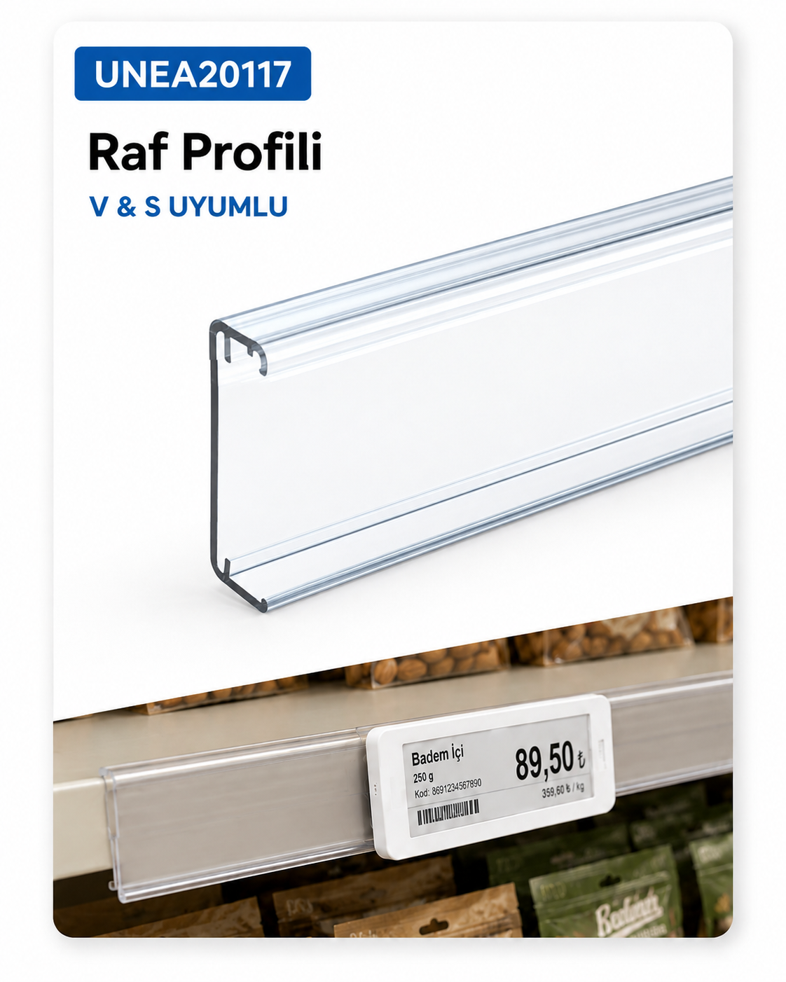 Shelf Rails and Profiles
