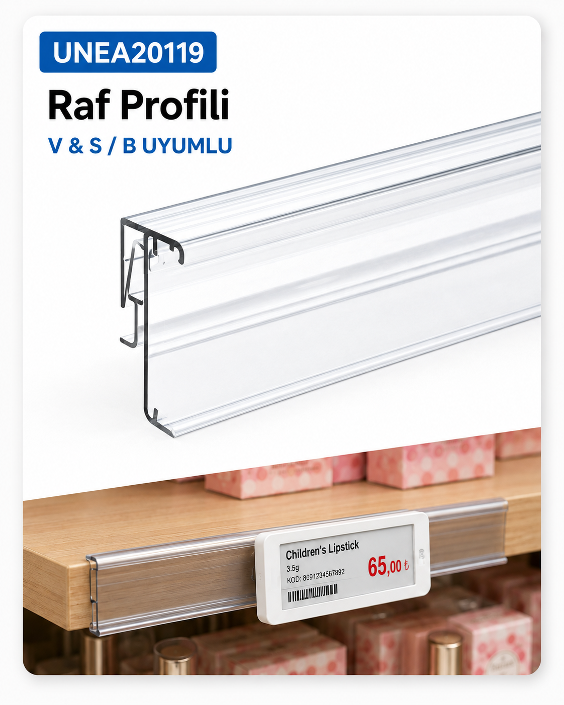 Shelf Rails and Profiles