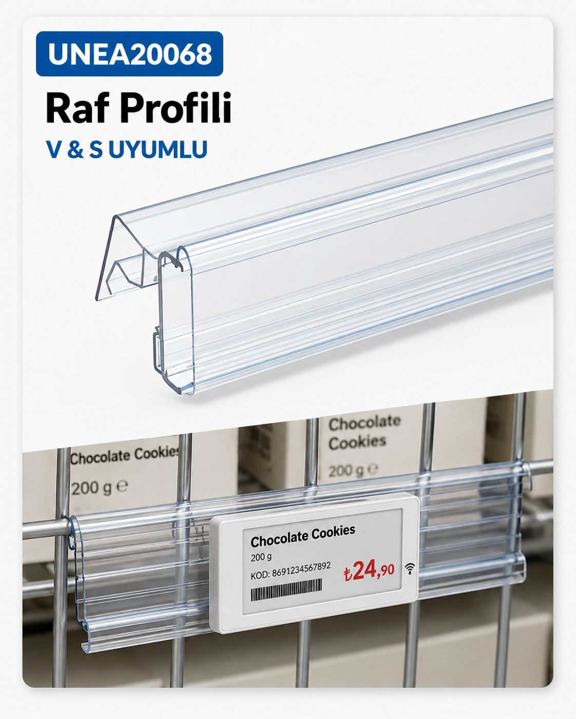 Shelf Rails and Profiles