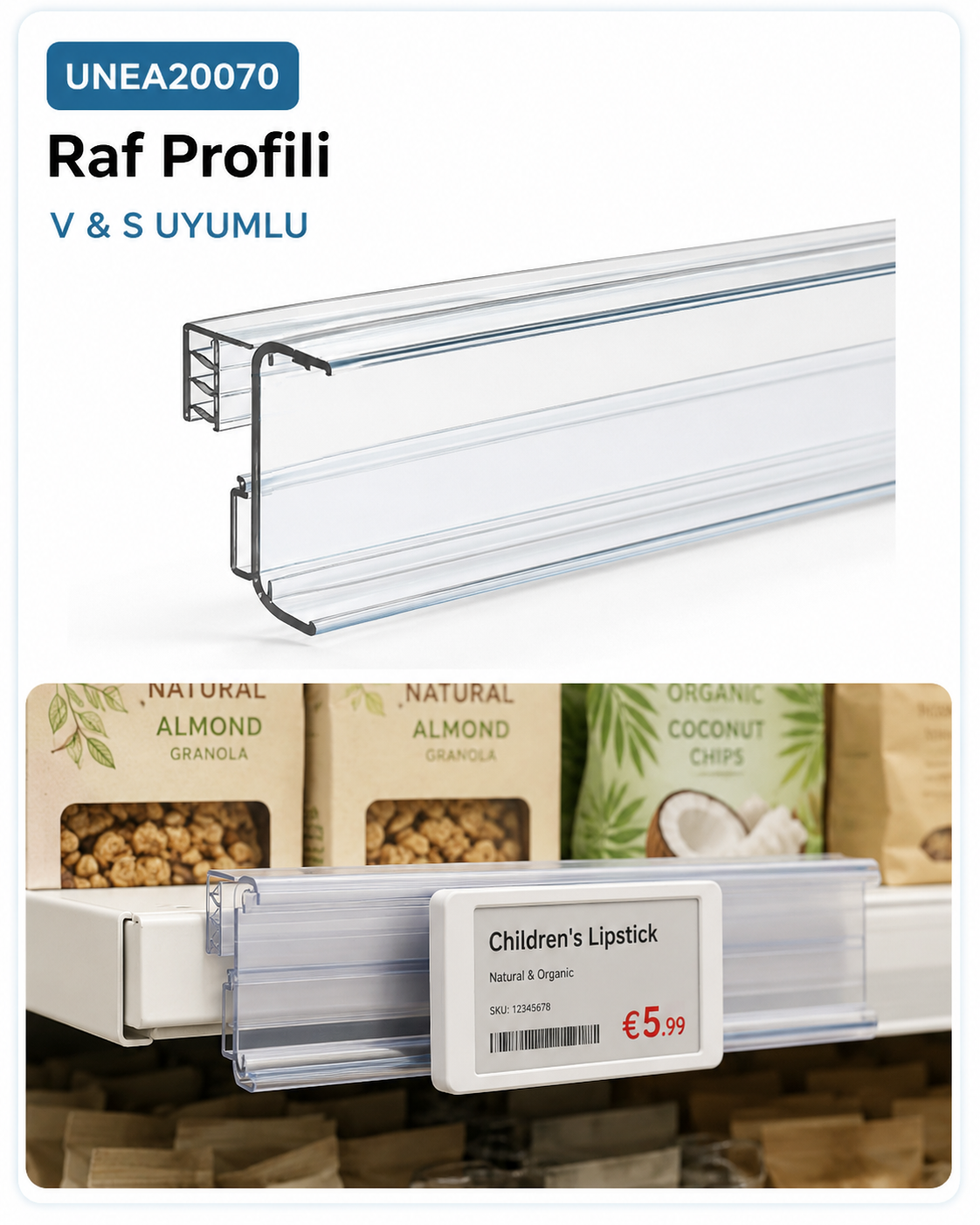 Shelf Rails and Profiles