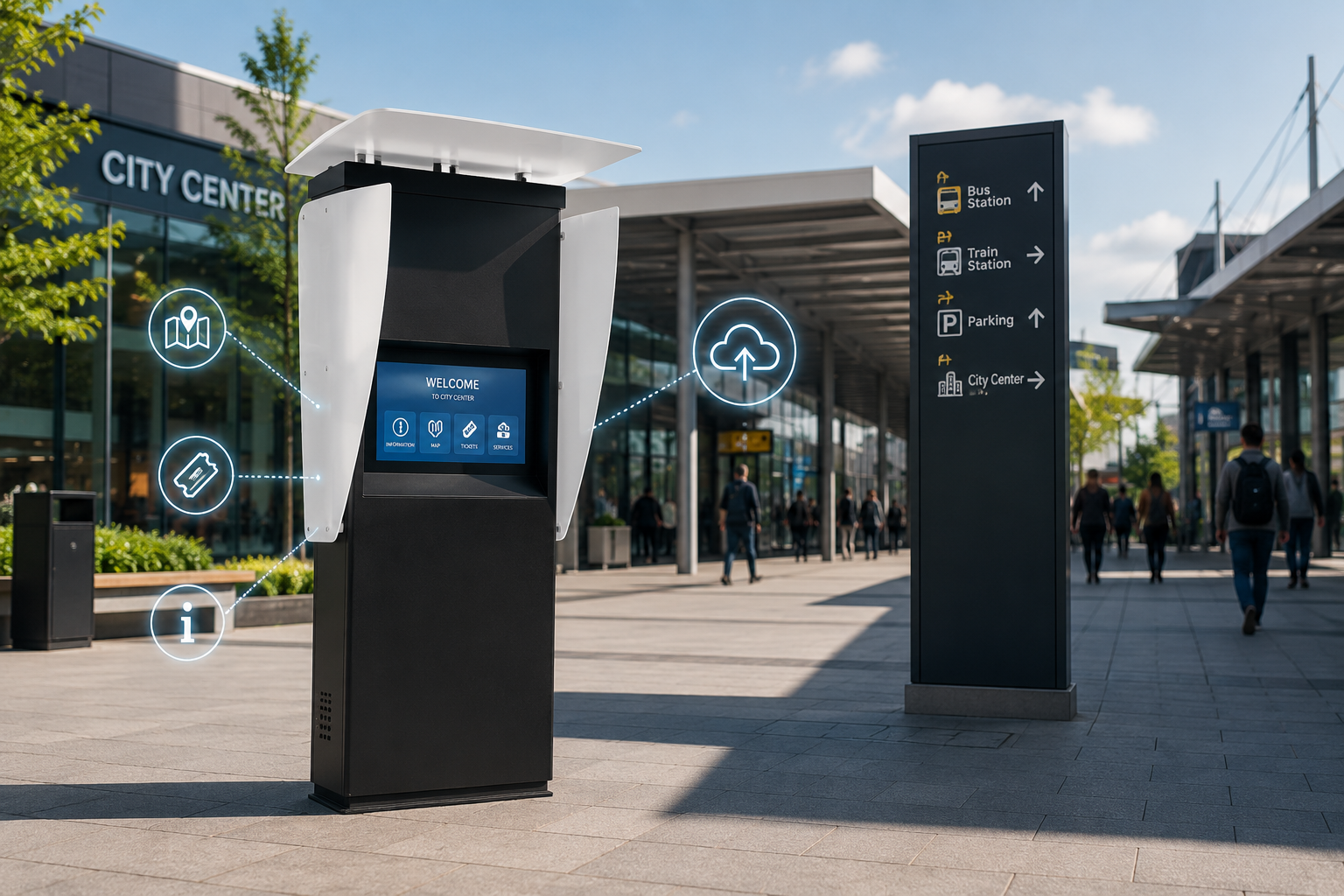 Connected Interactive Service Point
