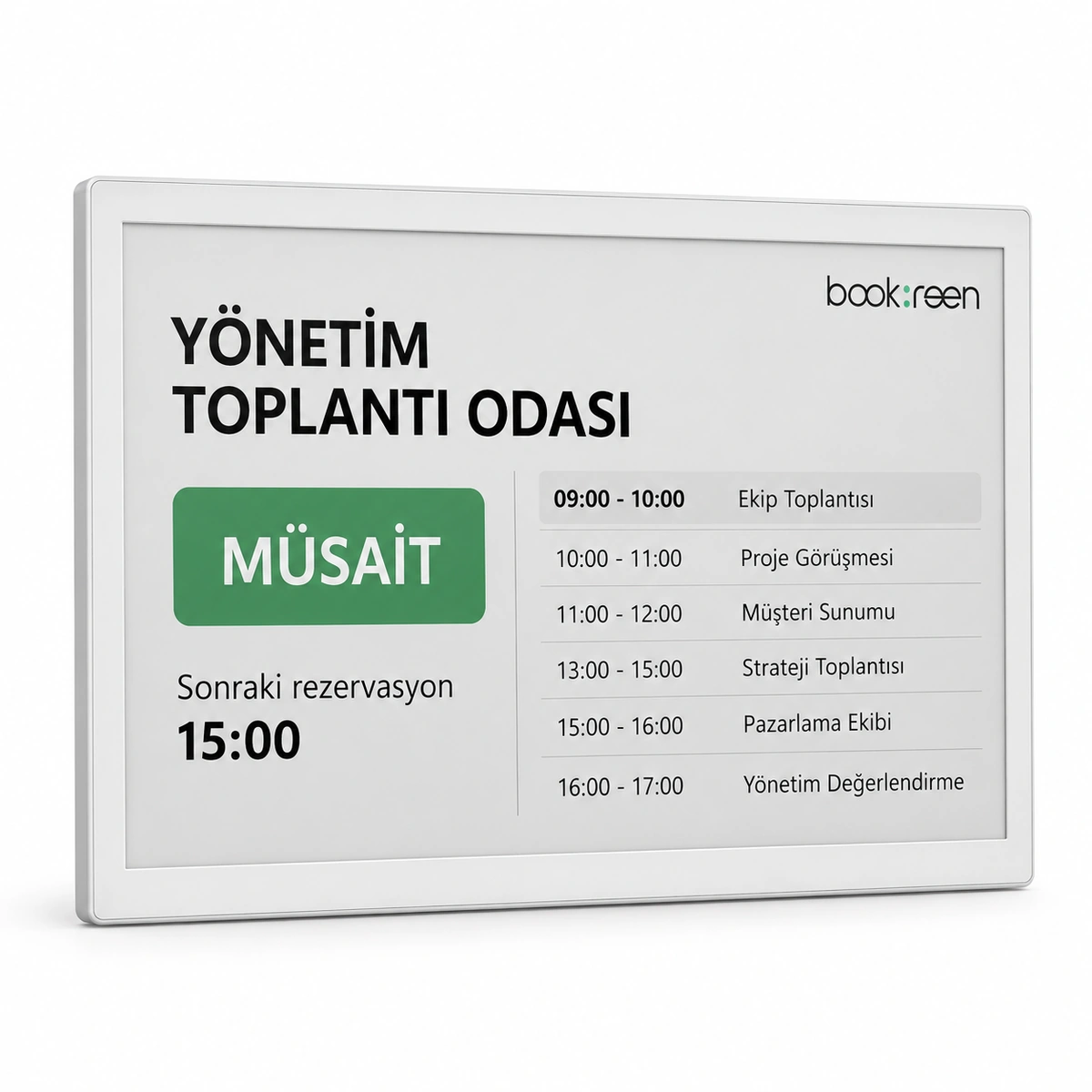 13.3″ RoomPaper Elektronik Kâğıt Oda Ekranı