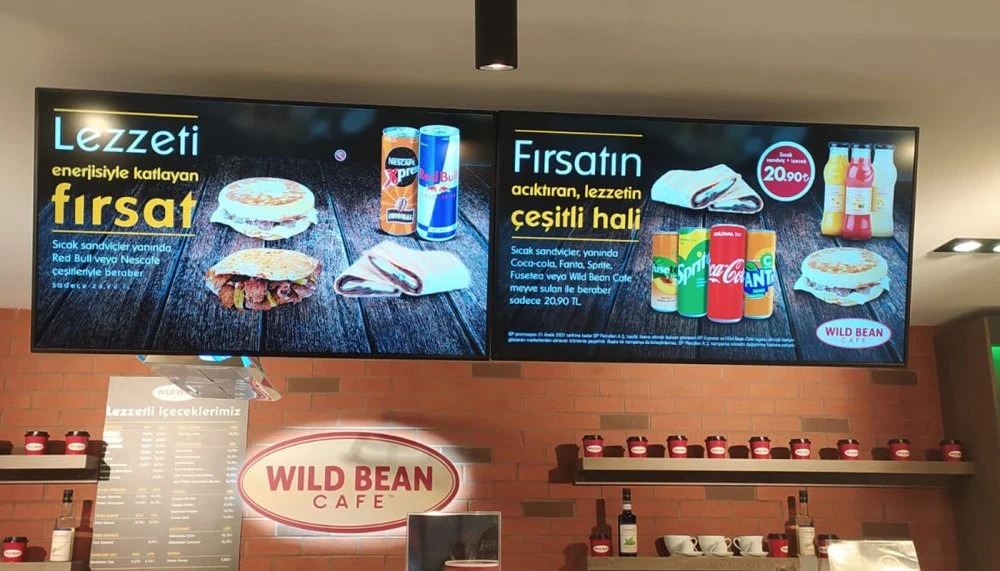 BP Marketleri Menuboard Projesi
