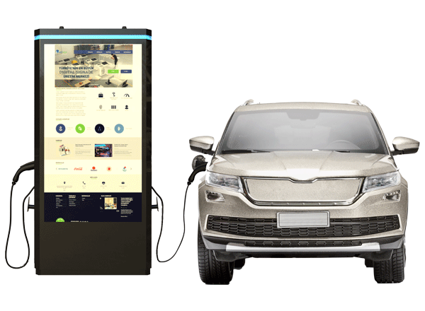 Unisign VACS550XA, EV Charger – AC Model Kiosk