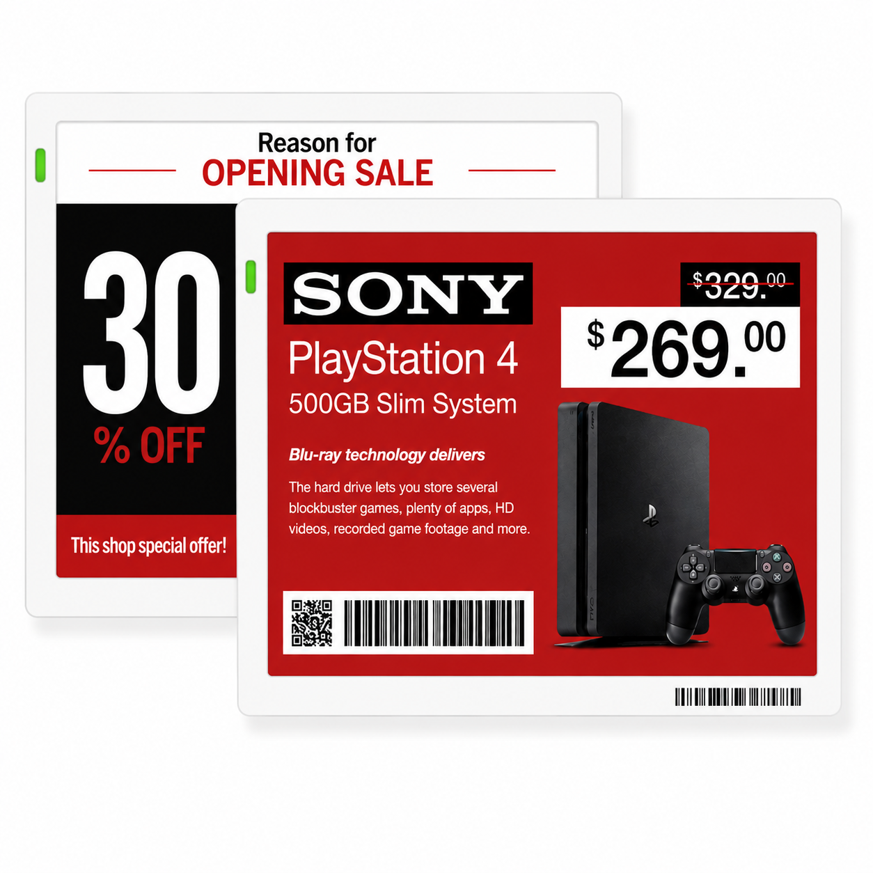 V Series Electronic Shelf Label