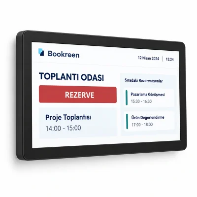 12.1″ LCD Room Booking Display