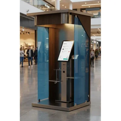 Outdoor Kiosk Booth