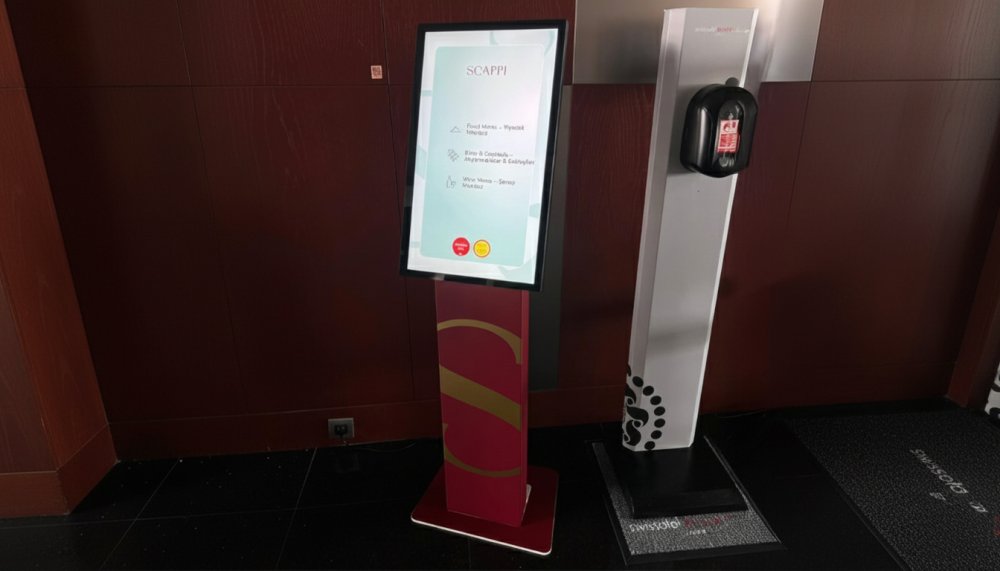 Swissotel Büyük Efes Dijital Menu Kiosk Projesi