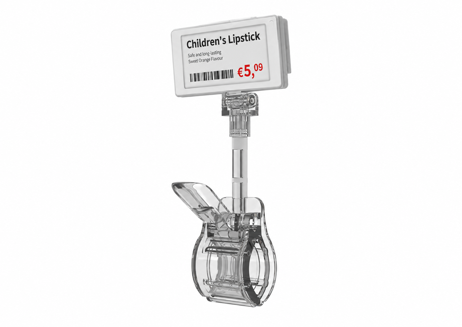 Angle-Adjustable Detachable ESL Clip
